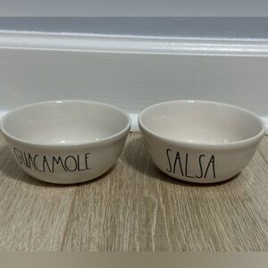 Rae Dunn ceramic “GUAC” and “SALSA” dish